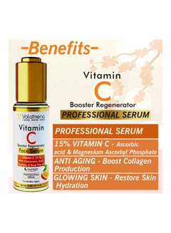 VOLAMENA WITH DEVICE Vitamin C Booster Re-Generator Face Serum 30ml  - Image 3