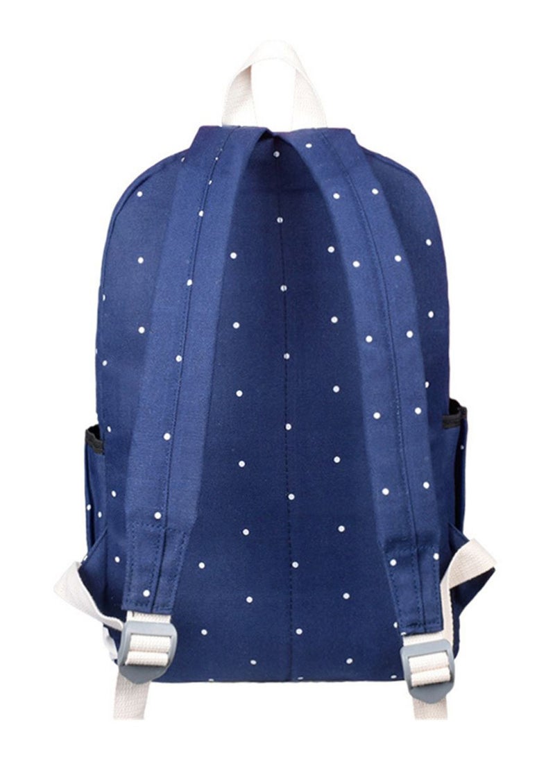 3-Piece Fortnite Print Shoulder Backpack Set Blue/White - Image 2