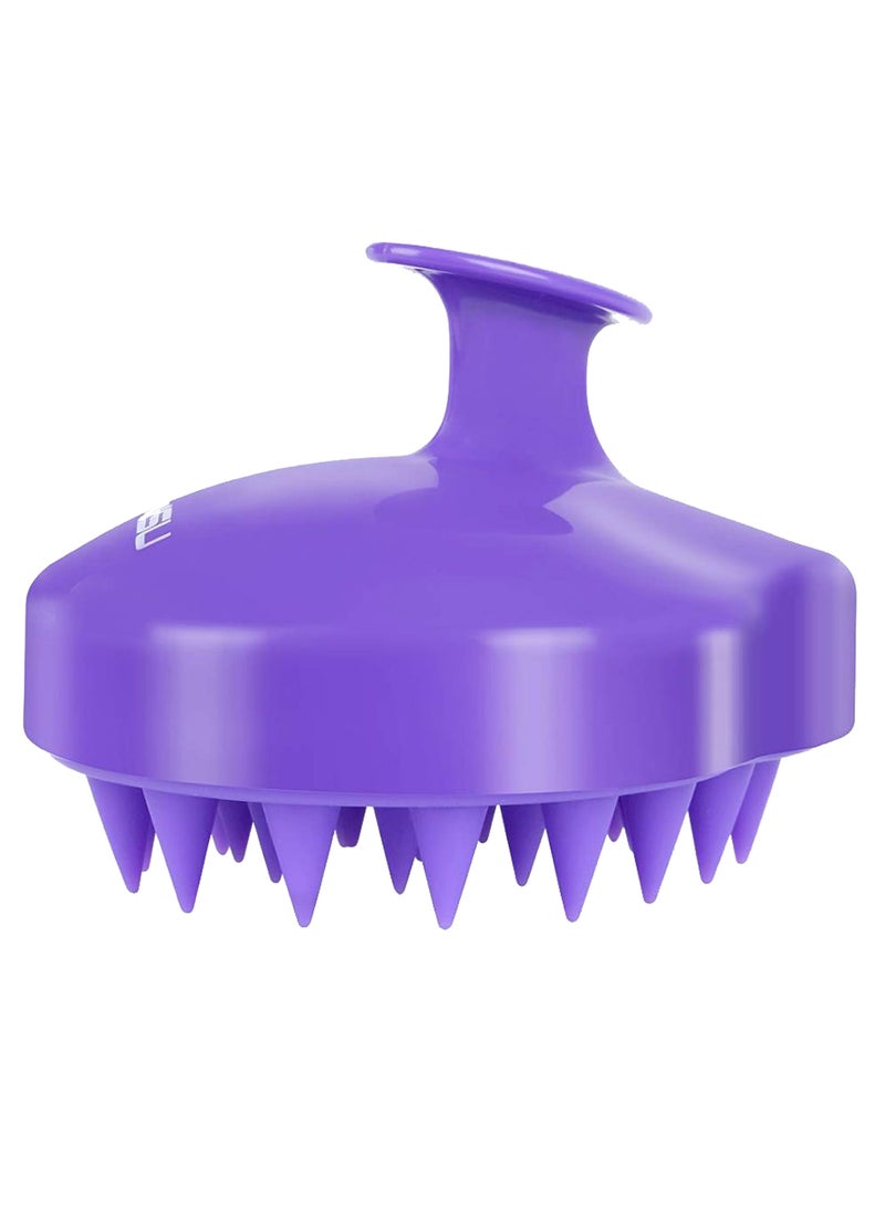 Hair Shampoo Massager Scalp Brush Purple