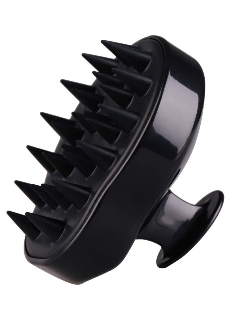 Hair Shampoo Massager Scalp Brush Black