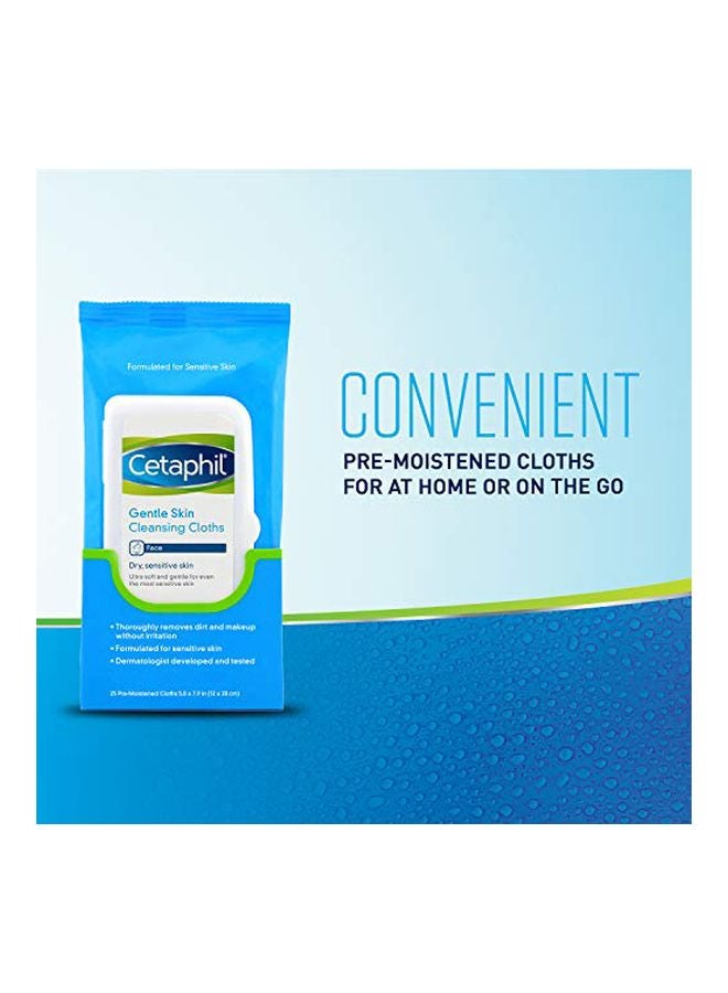 سيتافيل عبوة مناديل مبللة لطيفة لتنظيف الوجه مكونة من 25 قطعة - Image 2