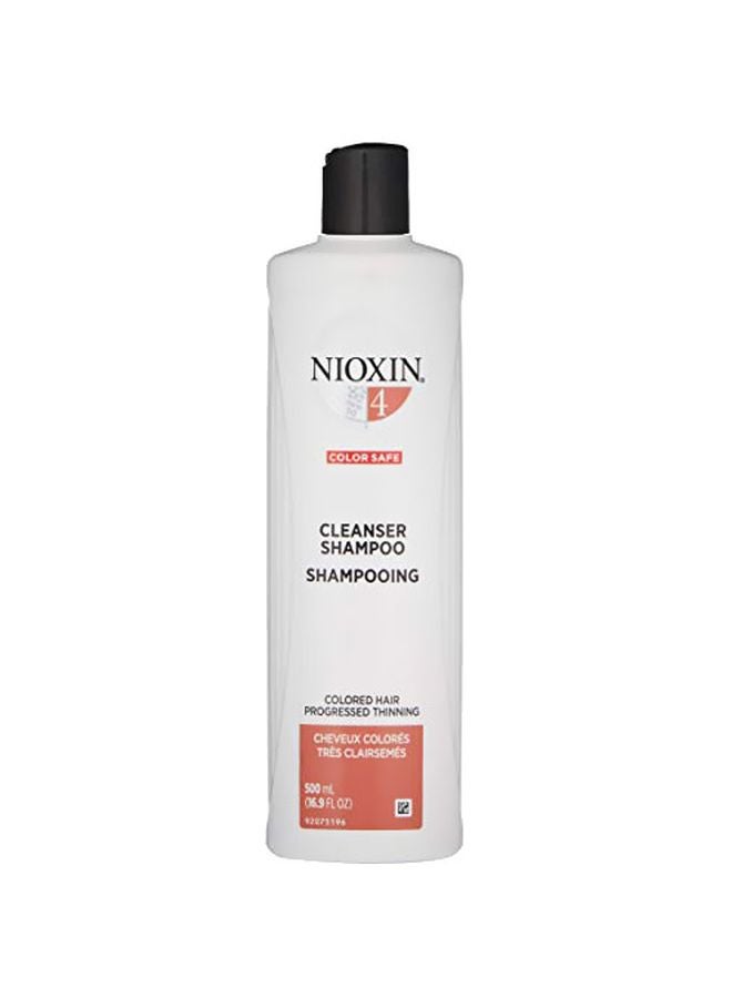 Nioxin Cleanser Shampoo System 4 500ml - Image 1