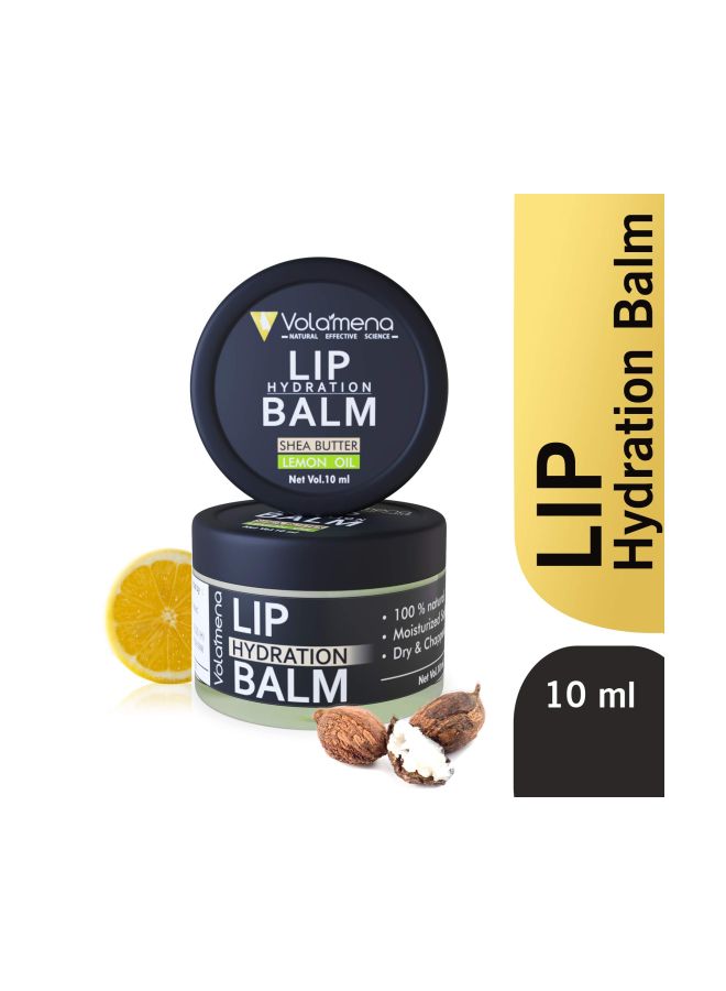 VOLAMENA Lip Hydration Balm With Shea Lemon And Coco Butter 10ml - Image 2