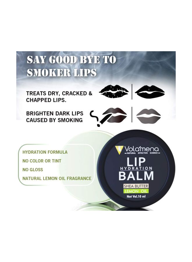 VOLAMENA Lip Hydration Balm With Shea Lemon And Coco Butter 10ml - Image 3