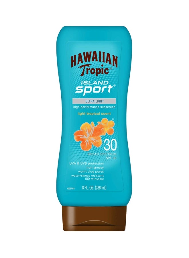 هاوايان تروبيك لوشن واقٍ من الشمس آيلاند سبورت خفيف بعامل حماية من الشمس 30 SPF  - Image 1