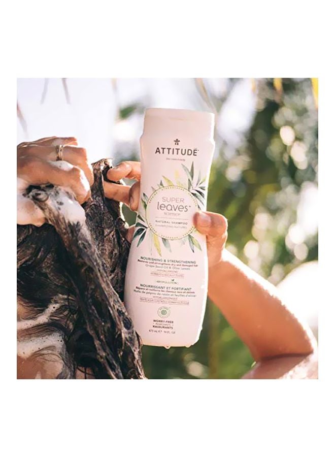 Attitude Super Leaves Nourishing And Strengthening Shampoo 473ml - Image 2