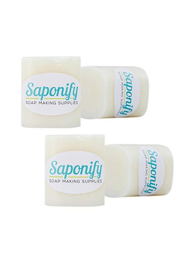saponify - 4-Piece Cocoa Butter Melt And Pour Soap Base 1kg - Image 1