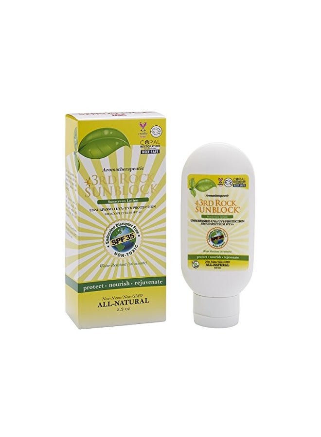 3rd Rock Sunblock Aromatherapeutic Sunscreen Lotion SPF35+  - Image 2