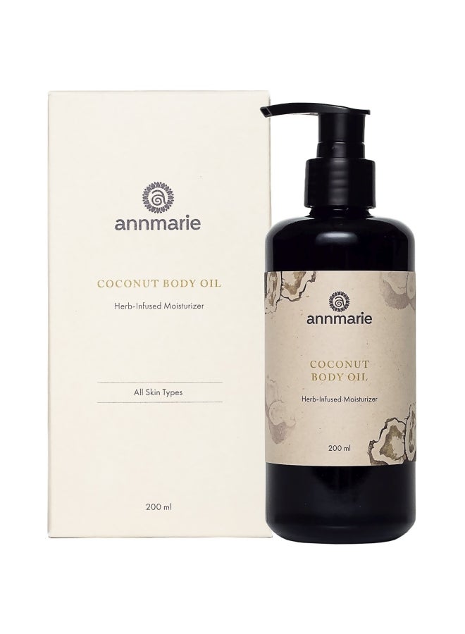 Annmarie Skin Care Coconut Body Oil 200ml  - Image 1