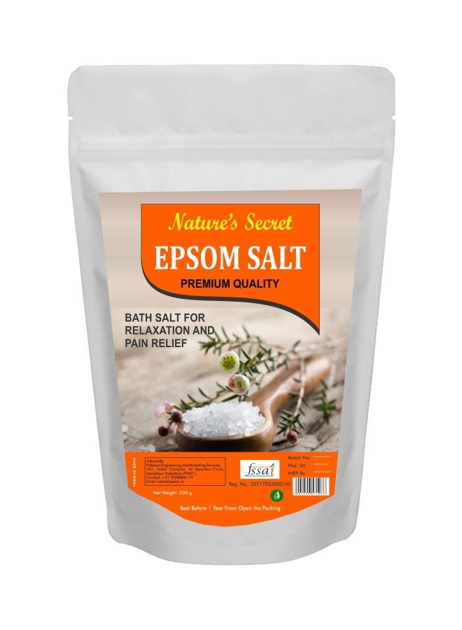 Nature's Secret - Epsom Salt White 250grams - Image 1