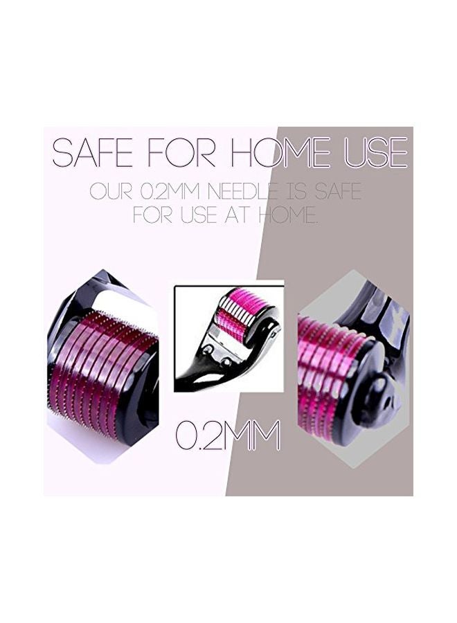 Momma Bear Essentials Micro Needle Derma Roller Black/Pink - Image 2