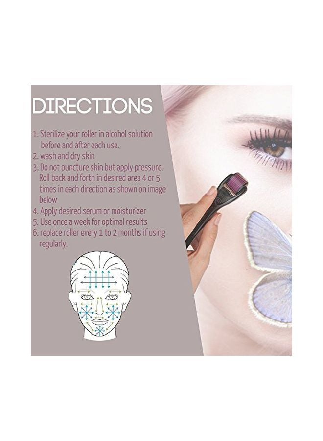 Momma Bear Essentials Micro Needle Derma Roller Black/Pink - Image 4