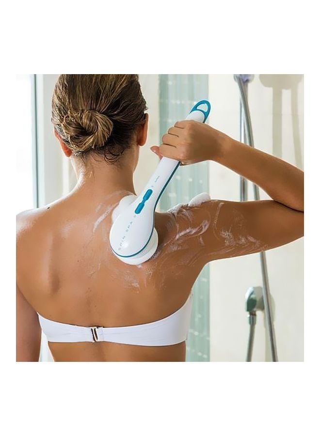 J GO 5-In-1 Electric Shower Massager White/Blue - Image 4
