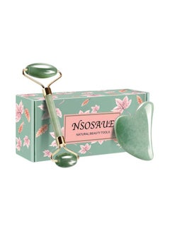 Jade Roller For Face And Gua Sha Tools Green
