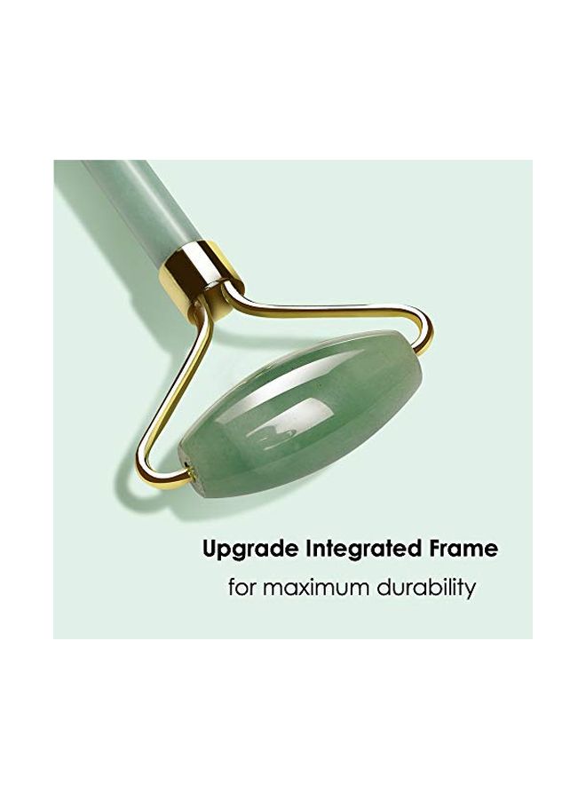 NSOSAUE - Jade Roller For Face And Gua Sha Tools Green - Image 1