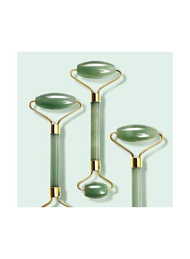 NSOSAUE - Jade Roller For Face And Gua Sha Tools Green - Image 1
