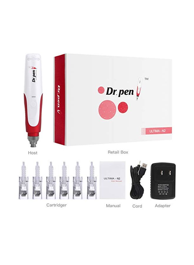 Boeson Dr. Pen Wireless Electric Skin Repair Kit White/Red - Image 3