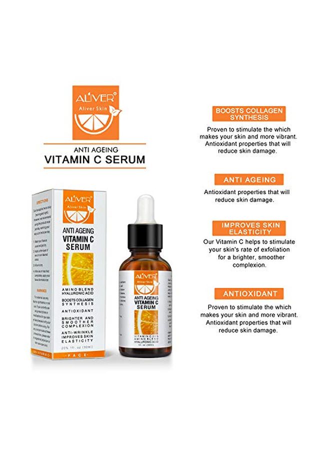 AL'IVER Anti Aging Vitamin C Serum 30ml - Image 2