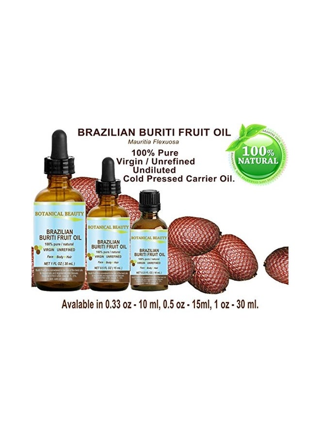 Botanical Beauty Brazilian Buriti Fruit Oil 10ml - Image 3