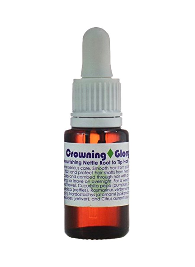 Living Libations Wildcrafted Crowning Glory Hair Oil 15ml - Image 1