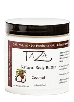 Taza Natural Coconut Body Butter 237ml 