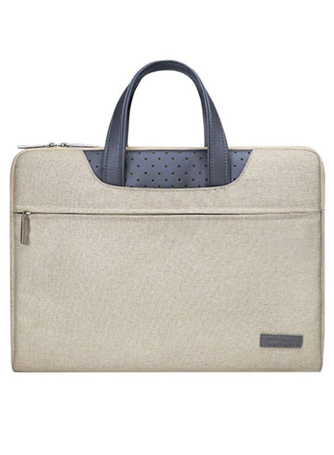 Generic - Cartinoe Business Series Bag For 13.3-Inch Laptop Beige - Image 1