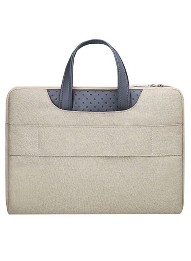 Generic - Cartinoe Business Series Bag For 13.3-Inch Laptop Beige - Image 1