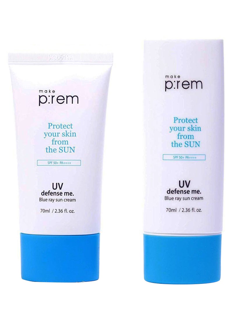 MAKEP:REM 2-Piece UV Defense Sunscreen Cream Set 2 x 70ml