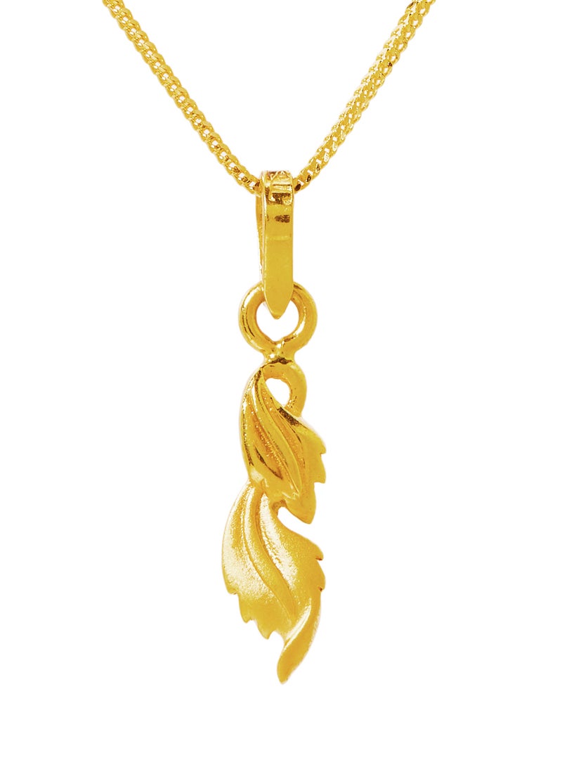 22K Yellow Gold Pendant Necklace