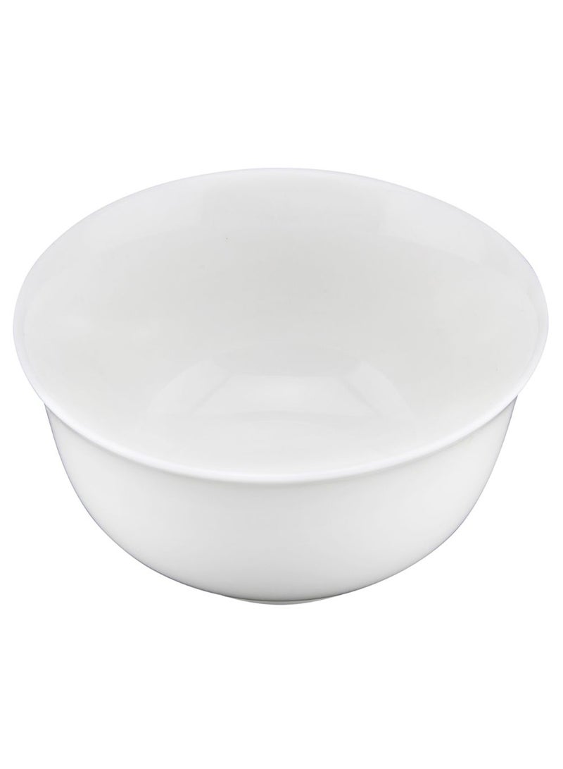 Shallow Porcelain Food Bowl White 11.5cm