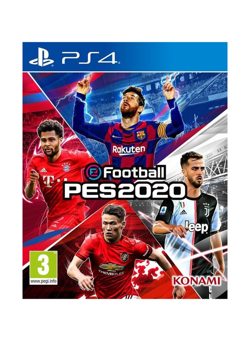 لعبة "PES 2020"- (إصدار عالمي) - رياضات - بلاي ستيشن 4 (PS4)