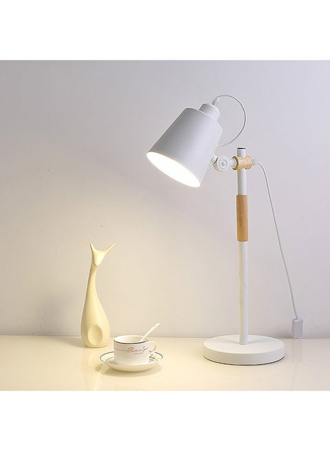 Reading Desk Lamp White 20x20x46cm