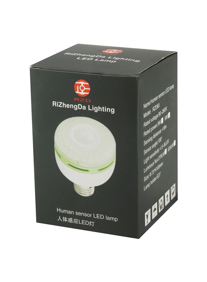 مصباح ليلي بجهاز استشعار للإنسان أبيض 10x7x7Ø³Ù†ØªÙŠÙ…ØªØ± - Image 3
