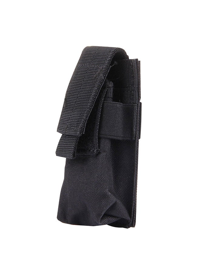 Mini Portable Flashlight Protective Cover Black 15x4x2cm - Image 2