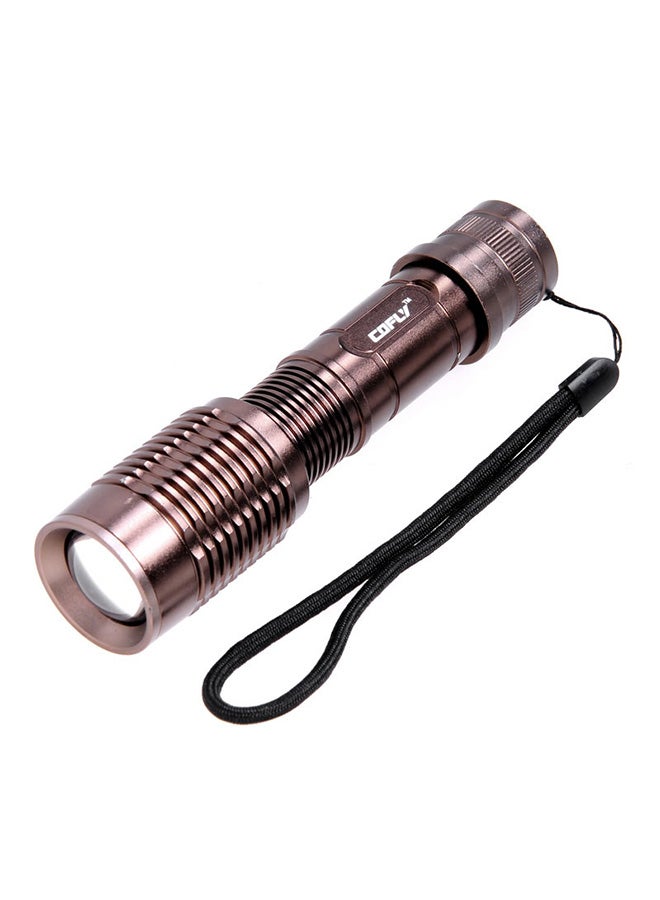 KX-F350 900LM Zoom Flashlight Brown 17x4x4cm