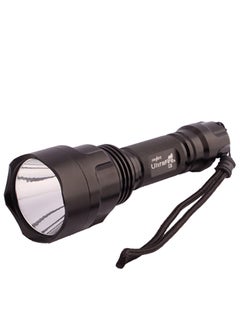 UltraFire C8 Super Bright Flashlight Black