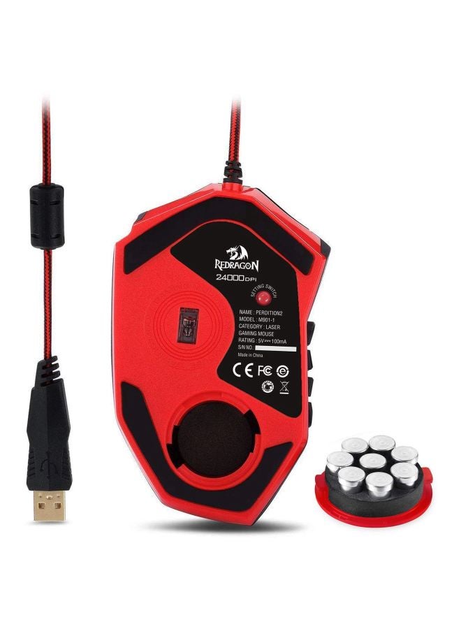 REDRAGON M901 Wired Gaming Optical Mouse - Image 2