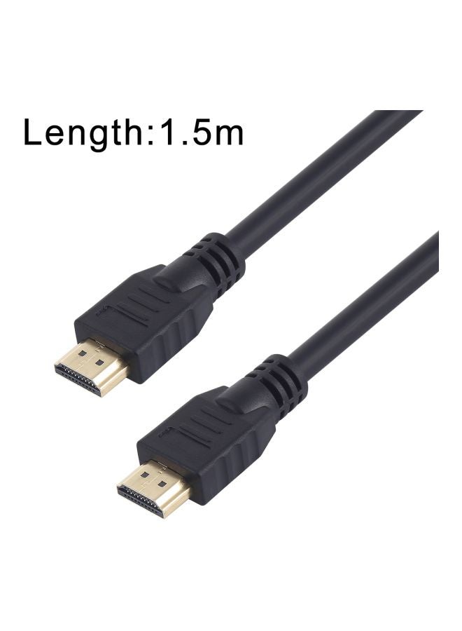 كابل من HDMI 2.0 ذكر إلى HDMI ذكر أسود  - Image 2