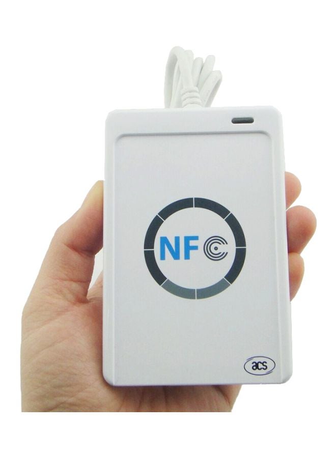 Generic - NFC RFID USB Smart Card Reader White - Image 1