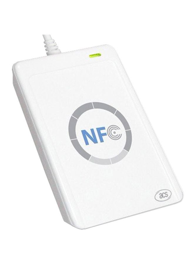Generic - NFC RFID USB Smart Card Reader White - Image 1