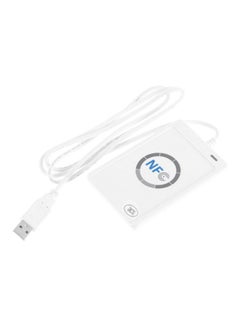 NFC RFID USB Smart Card Reader White