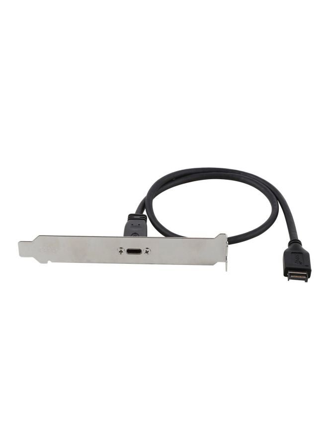 Extension Connector Cable Black 50cm - Image 2