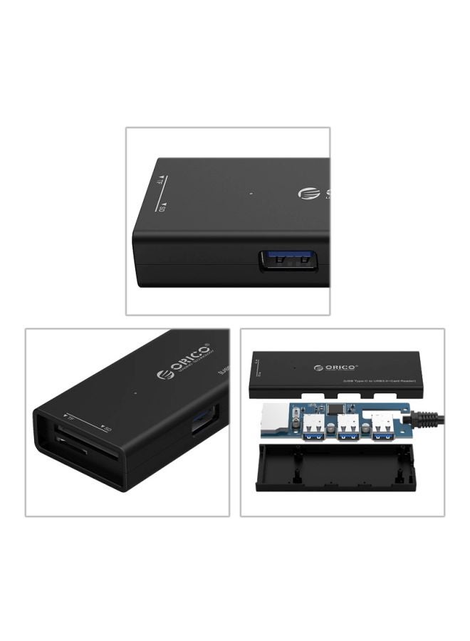 Orico 3-Port USB Hub Black - Image 4