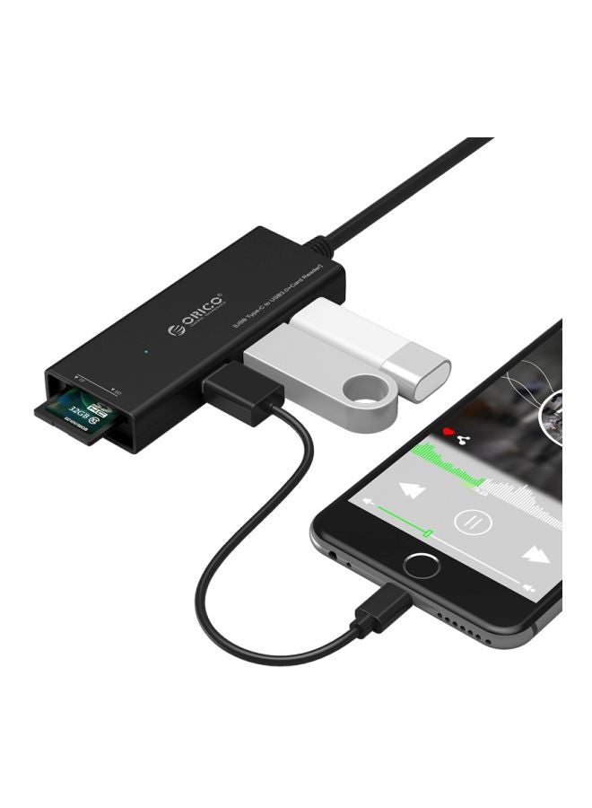Orico 3-Port USB Hub Black - Image 3