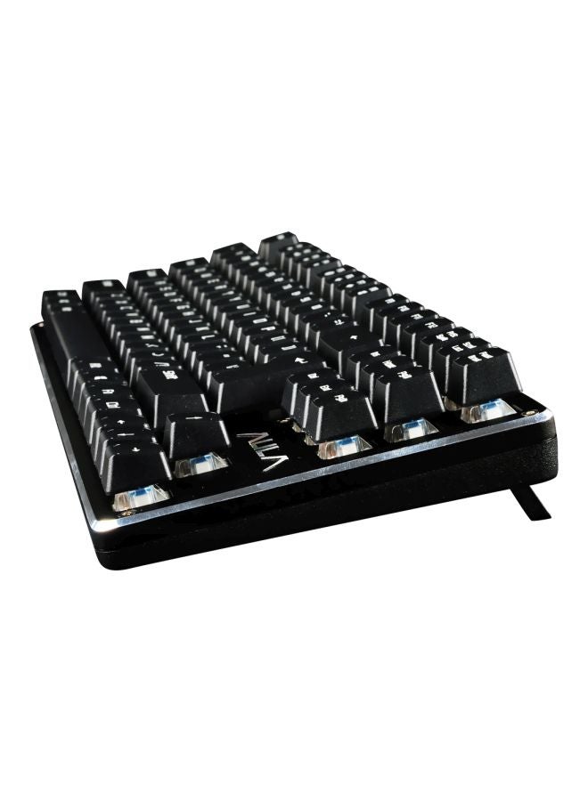 AULA - F2012 USB Mechanical Gaming Keyboard Black - Image 1
