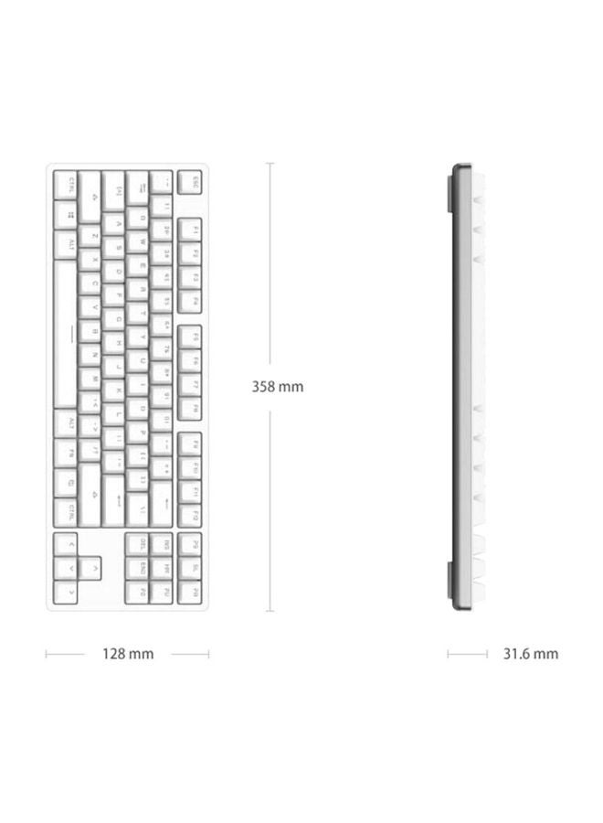 Xiaomi - Yuemi MK01 LED Backlit Mechanical Gaming Keyboard White - Image 1