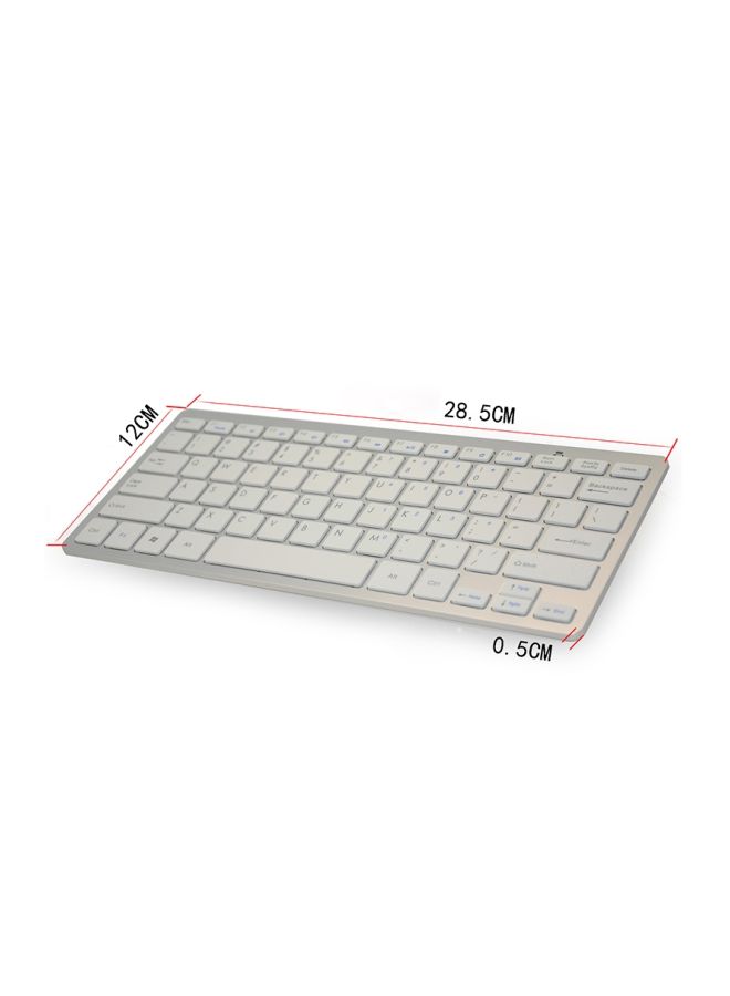 Generic Bluetooth Pen Mouse And Keyboard Set With USB Receiver White  - Image 5