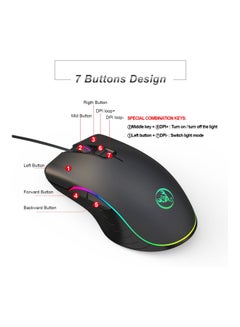 A867 Wired Optical Gaming Mouse Black - v1567413658/N29369420A_6