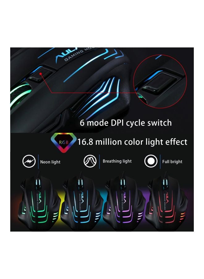 Aula Series Ghost Shark Ii Wired Optical Mouse