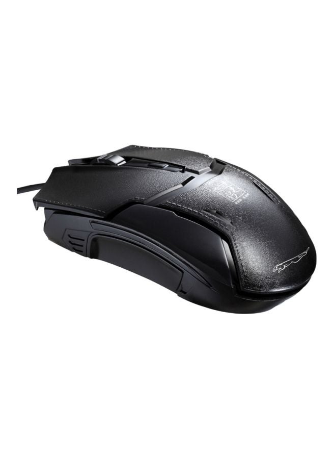 ماوس ألعاب ضوئي بمنفذ USB أسود - Image 2